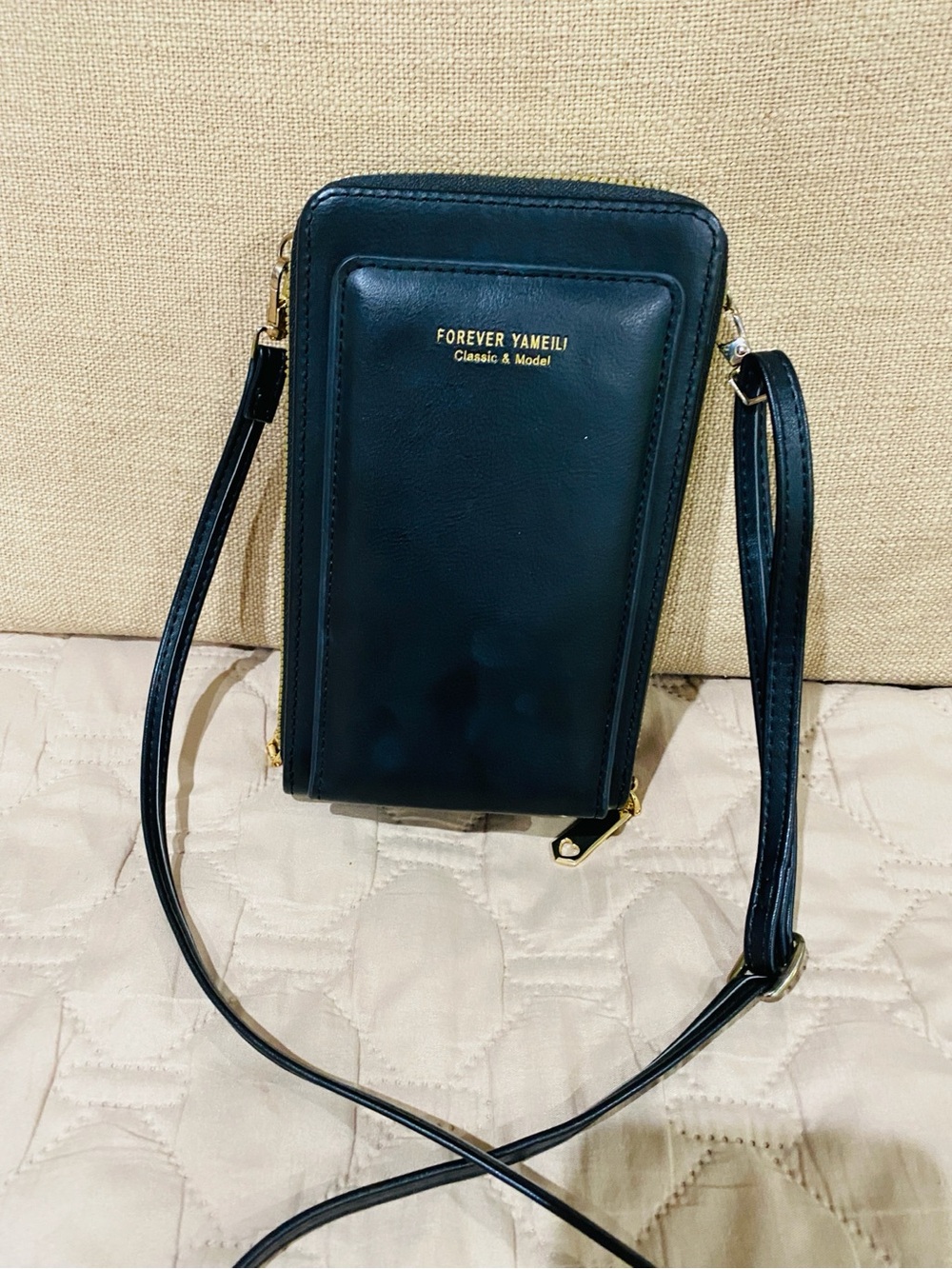Black Crossbody Phone Bag
